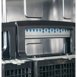 GE Profile Lave-vaisselle encastré cuve longue en acier inoxydable avec comm PDT720SGHWW
