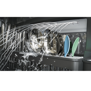 GE Profile Lave-vaisselle encastré cuve longue en acier inoxydable avec comm PDT720SGHWW