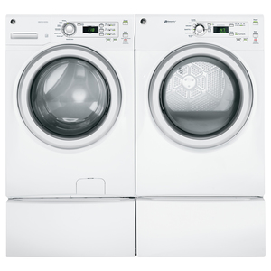 GE Energy Star Laveuse à chargement par l'avant de 4.8 pi. cu. Blanc GFWN1300JWW