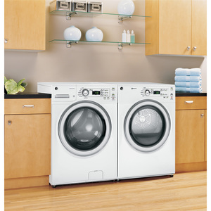 GE Energy Star Laveuse à chargement par l'avant de 4.8 pi. cu. Blanc GFWN1300JWW