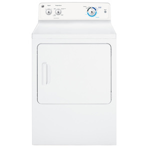 GE 6 cu. ft. Top Load Electric Dryer White GTX18ESBJWW