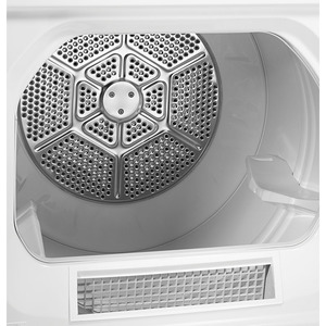 GE 6 cu. ft. Top Load Electric Dryer White GTX18ESMJWW