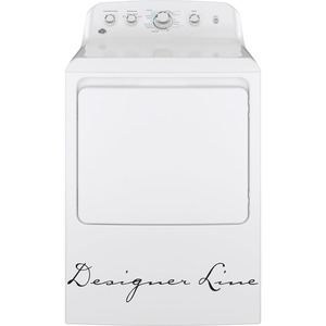 GE 7.4 cu. ft. Top Load Gas Dryer White GTD42GAMJWW