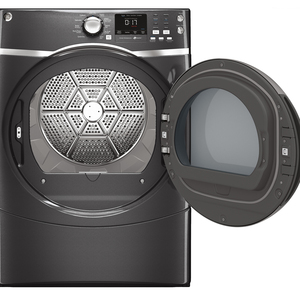 GE 7.5 cu. ft. Front Load Gas Dryer Diamond Grey GFMS175GHDG