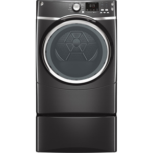 GE 7.5 cu. ft. Front Load Gas Dryer Diamond Grey GFMS175GHDG
