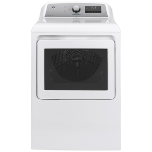 GE® 7.4 Cu. Ft. Capacity Electric Dryer with Built-In Wifi White - GTD84ECMNWS