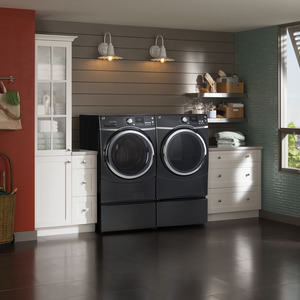 GE 7.5 Cu.Ft. Front Load Gas Dryer Diamond Grey GFD45GSMKDG