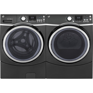 GE 7.5 Cu.Ft. Front Load Gas Dryer Diamond Grey GFD45GSMKDG