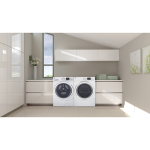 GE 7.5 Cu. Ft. Front Load Energy Star Electric Dryer with Steam White - GFD45ESMMWW