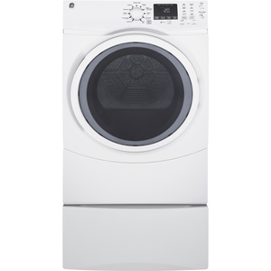 GE 7.5 Cu. Ft. Front Load Energy Star Electric Dryer with Steam White - GFD45ESMMWW