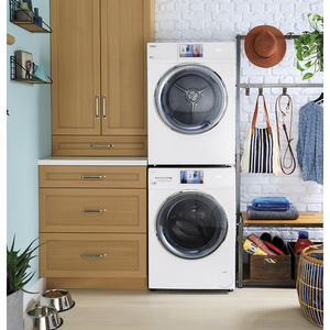 Haier 4.1 Cu. Ft. Electric Dryer White - QFD15ESMNWW