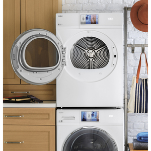 Haier 4.1 Cu. Ft. Electric Dryer White - QFD15ESMNWW