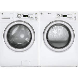 GE 7.0 Cu. Ft. Front Load Gas Dryer White - GFD40GSMMWW