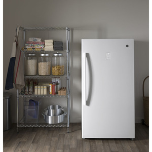 GE 17.3 Cu. Ft. Frost-Free Upright Freezer - FUF17SMRWW