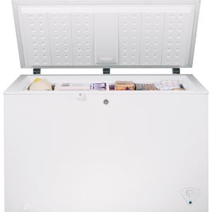 GE 10.6 Cu. Ft. Manual Defrost Chest Freezer White FCM11PHWW