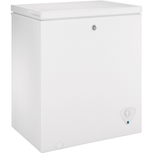 GE 5.0 Cu. Ft. Manual Defrost Chest Freezer White FCM5SKWW