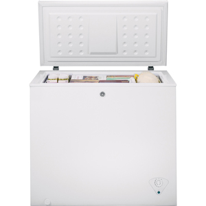 GE 7.0 Cu. Ft. Manual Defrost Chest Freezer White FCM7SKWW