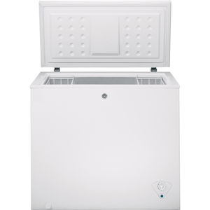 GE 7.0 Cu. Ft. Manual Defrost Chest Freezer White FCM7SKWW