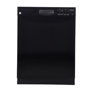 GE Built-In Stainless Steel Tall Tub Dishwasher Black GDF410SGFBB