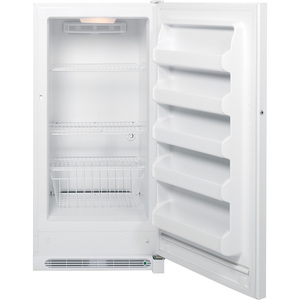 GE 13.8 Cu. Ft. Frost-Free Upright Freezer White FUF14DHRWW