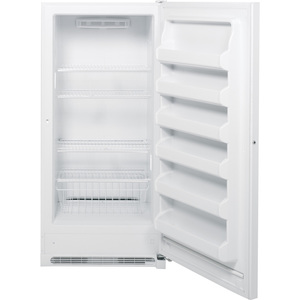 GE 20.2 Cu. Ft. Frost Free Upright Freezer White FUF20DHRWW
