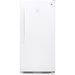 GE 20.2 Cu. Ft. Frost Free Upright Freezer White FUF20DHRWW