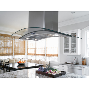 Monogram Hotte Cheminée de 36 po Acier Inoxydable ZV925SLSS