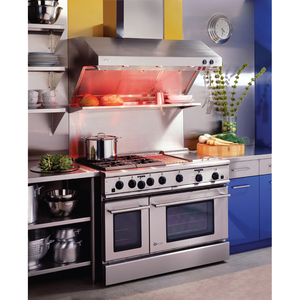 Monogram Hotte Aspirante de 48 po Acier Inoxydable - ZV48RSF2SS