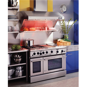 Monogram Hotte Aspirante de 48 po Acier Inoxydable - ZV48RSF3SS