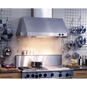 Monogram Hotte Aspirante de 48 po Acier Inoxydable - ZV48TSF1SS