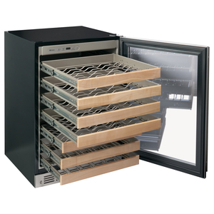 Monogram Refroidisseur pour bouteilles doté Acier inoxydable ZDWR240HBS