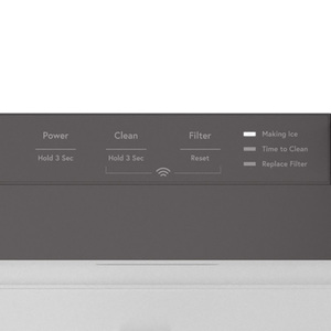 Machine à glaçons de 15 po Monogram, Prêt pour l’installation avec Panneau- UNC15NPRII