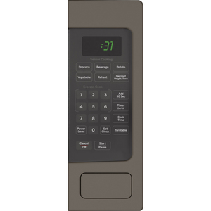 Four à micro-ondes de comptoir GE Profile de 1,1 pi³, ardoise, PEM10SLFC