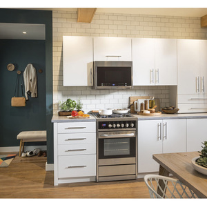 Haier 1.4 pi3 four micro-ondes avec hotte intégrée en Acier inoxydable HMV1472BHS