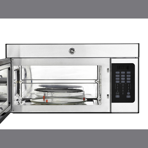 GE Café Fours à micro-ondes à hotte intégrée de 1.5 Pi. Cu. Acier Inoxydable CVM1599SVC