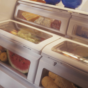 Monogram Réfrigérateur à congélateur inférieur encastrè de 20.6 pi.cu. Acier Inoxydable ZICS360NHLH