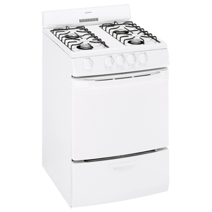 Moffat Cuisinière à gaz 24 po Blanc - MGAS724EL1WW