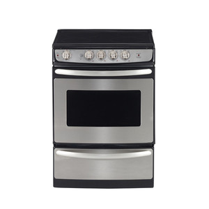 GE Cuisinière électrique encastrable 24 po  Acier Inoxydable JCAS445SVSS