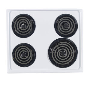 GE Cuisinière électrique 24 po Blanc JCAS724HWW