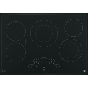 GE Profile Table de cuisson électrique à dessus lisse de 30 po Noir PP9030DJBB