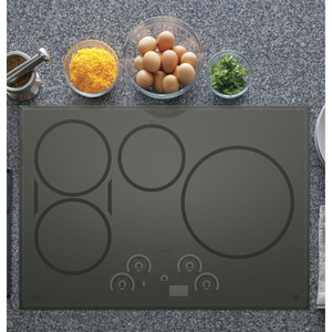 GE Café Table de cuisson à induction de 30 po Acier Inoxydable CHP9530SJSS