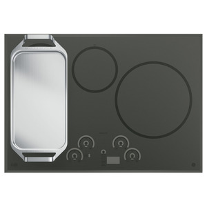 GE Café Table de cuisson à induction de 30 po Acier Inoxydable CHP9530SJSS