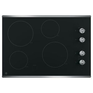 Table de cuisson électrique à éléments radiants GE de 36 po, noir, JP3036DL2BB