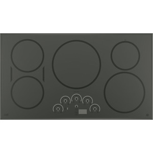 GE Café Table de cuisson à induction de 36 po Acier Inoxydable - CHP9536SJ2SS
