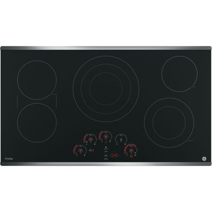 GE Profile Table de cuisson électrique à dessus lisse de 36 po Acier Inoxydable PP9036SJSS