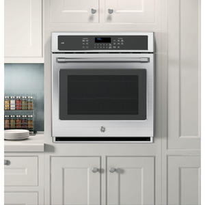 Four encastré simple électrique à convection GE Café de 27 po, acier inoxydable, CK7000SHSS