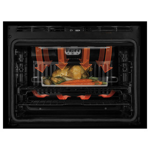 Four encastré simple électrique à convection GE Café de 30 po, acier inoxydable, CT9050SHSS