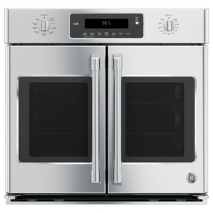 GE Café 30" Electric Professional French Door Convection Single Wall Oven Stainless Steel CT9070SHSS GE Café 30" Electric Professional French Door Convection Single Wall Oven Stainless Steel CT9070SHSS