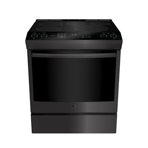 GE Profile 30" Electric Slide-In Induction Range with Storage Drawer Black Stainless Steel - PCHS920BMTS GE Profile 30" Electric Slide-In Induction Range with Storage Drawer Black Stainless Steel - PCHS920BMTS