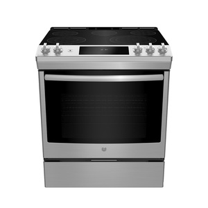 Cuisinière électrique encastrée GE Profile 30 po et tiroir de rangement, acier inoxydable - PCS915SM1SS